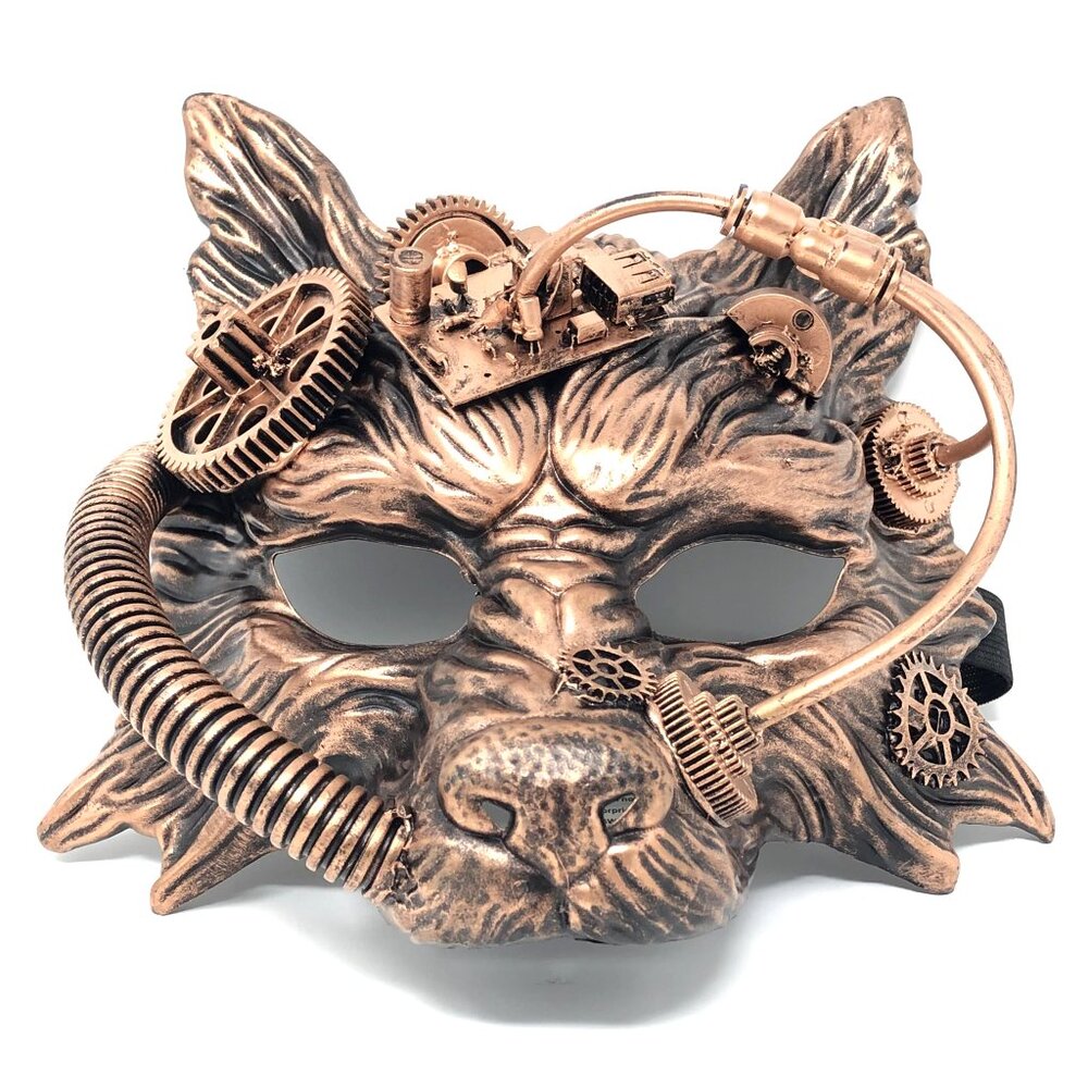 Wolf Steampunk Style Halloween Costume Mask Masquerade Party Ball Masks